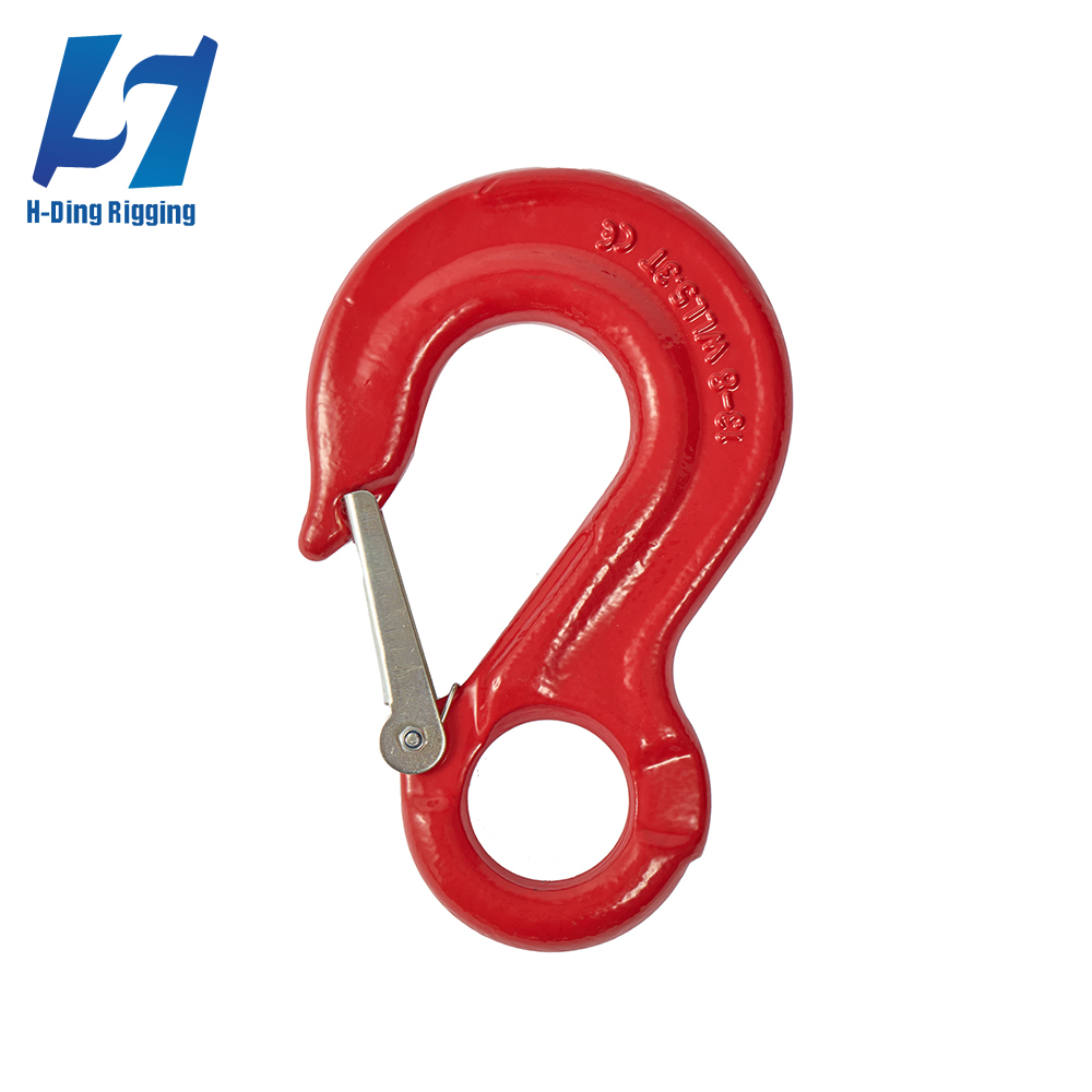 HD-H14 G80 EYE SLING HOOK WITH CAST LATCH