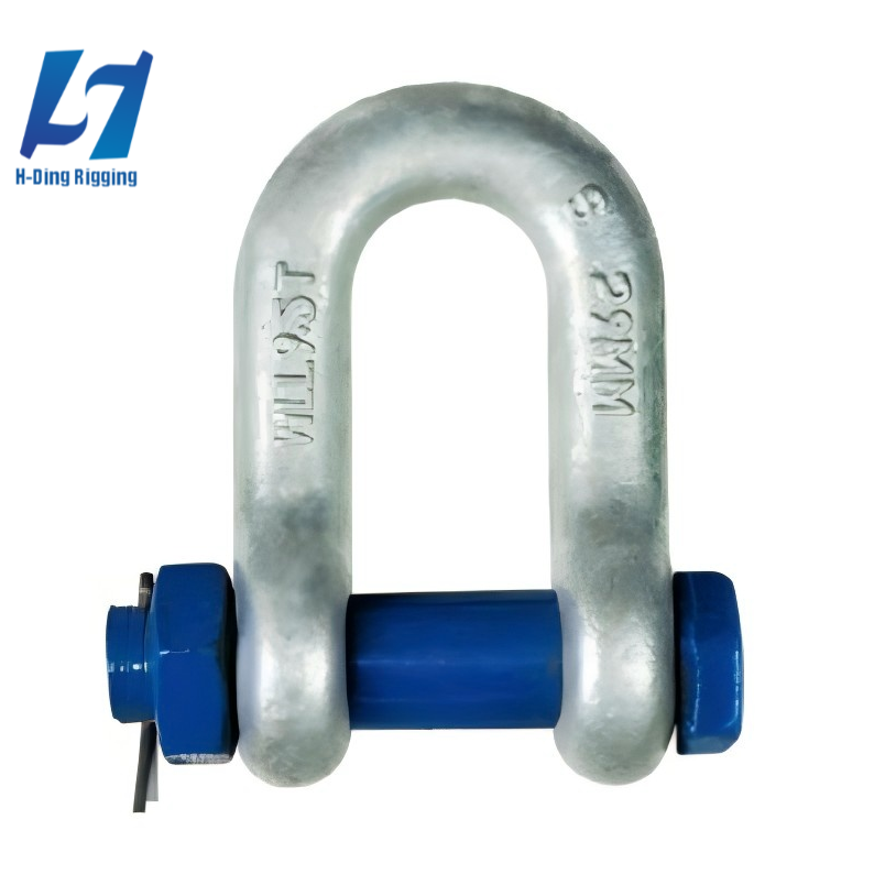 HD-S21 AUSTRALIAN TYPE GRADE S SAFETY PIN DEE SHACKLE