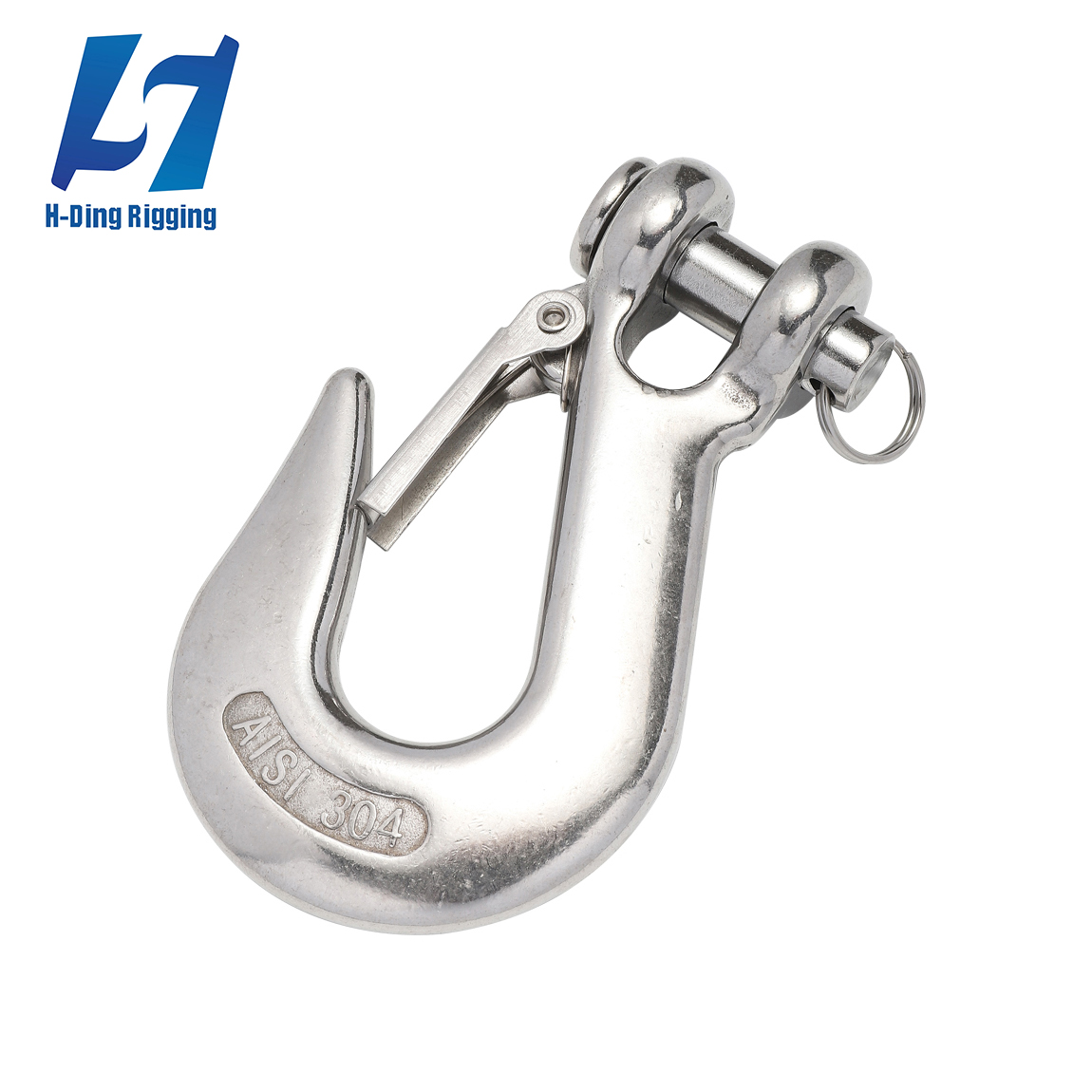 HD-SS49 STAINLESS STEEL US TYPE CRANE HOOKS WITH LATCH