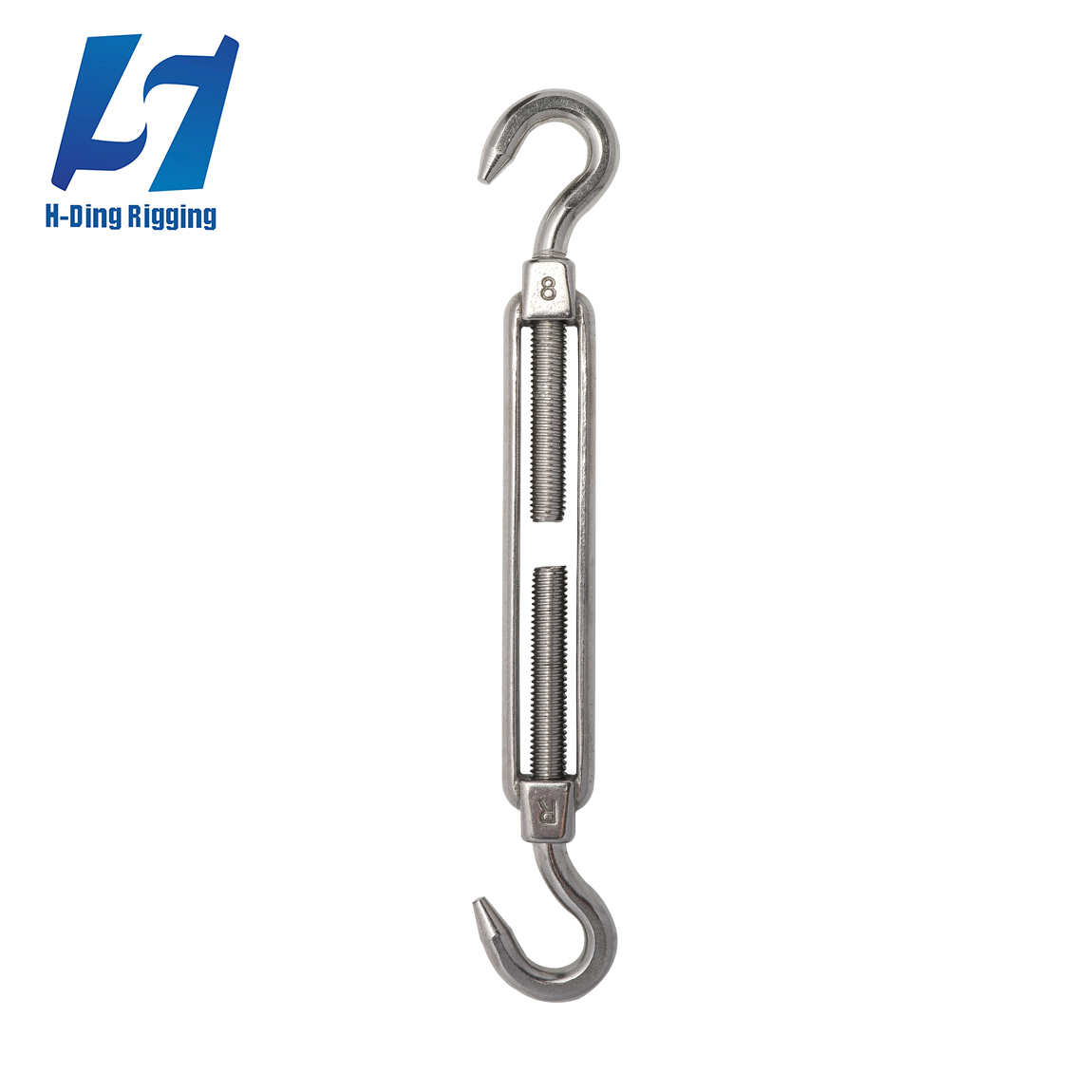 HD-SS19 STAINLESS STEEL US TYPE TURNBUCKLE HOOK AND HOOK