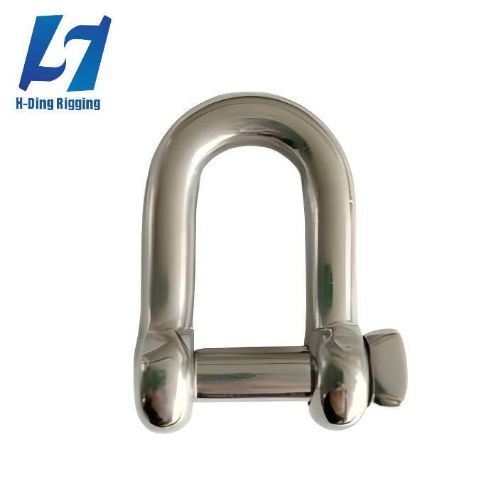 HD-SS12 STAINLESS STEEL D  SHACKLE WITH SQUARE PIN