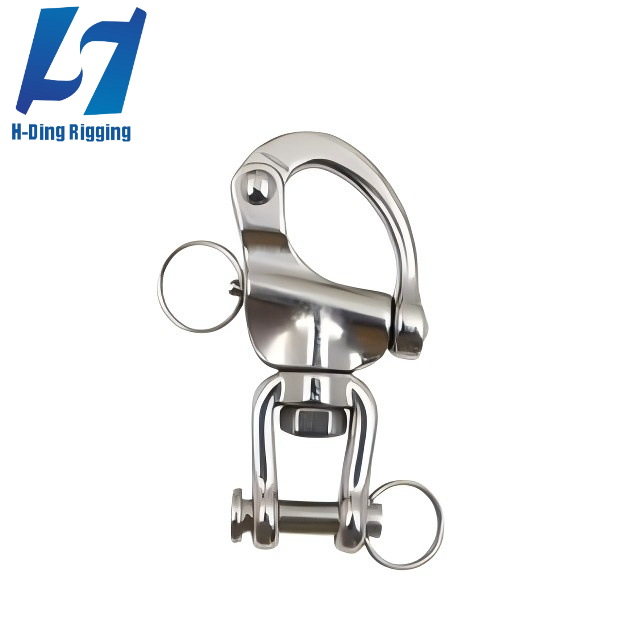 HD-SS16 STAINLESS STEEL SWIVEL SNAP  SHACKLE WITH JAW END