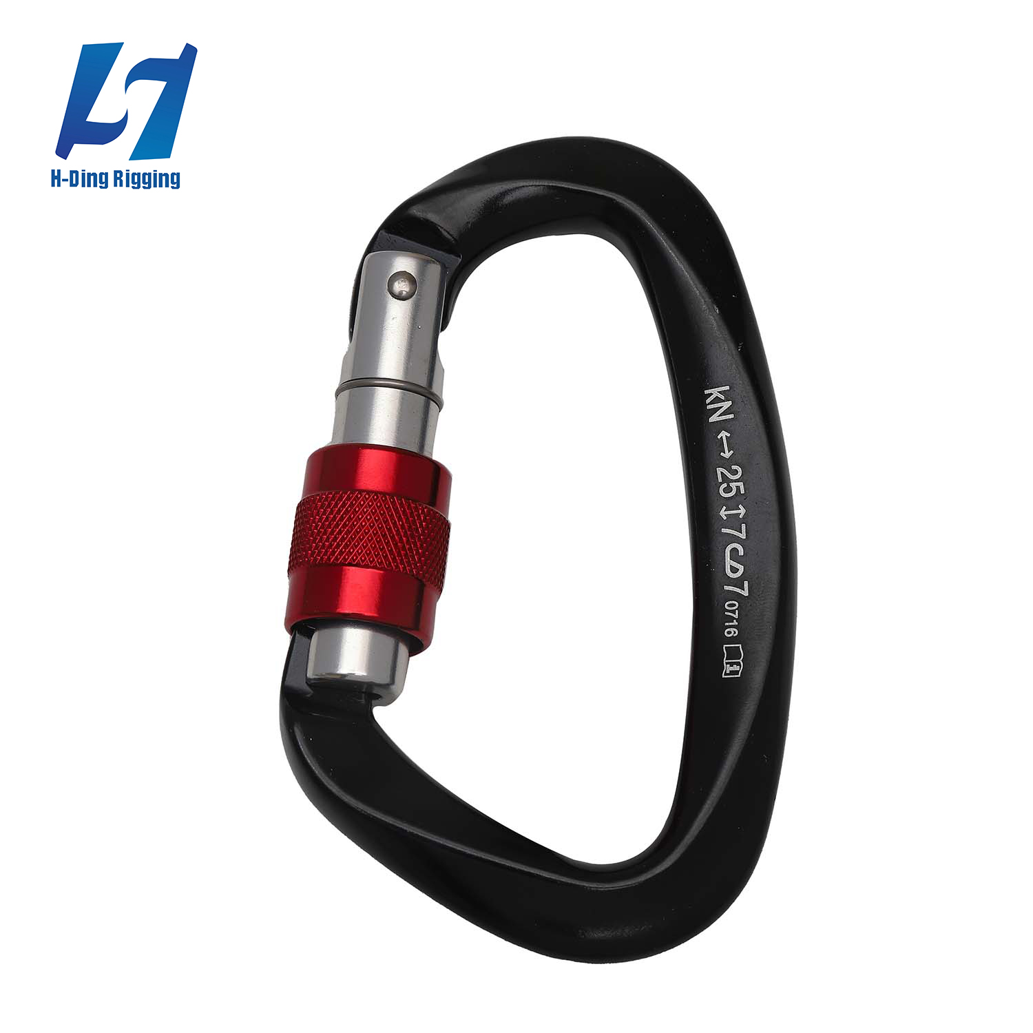 HD-O08 ALUMINUM D SHAPE CARABINER HOOK