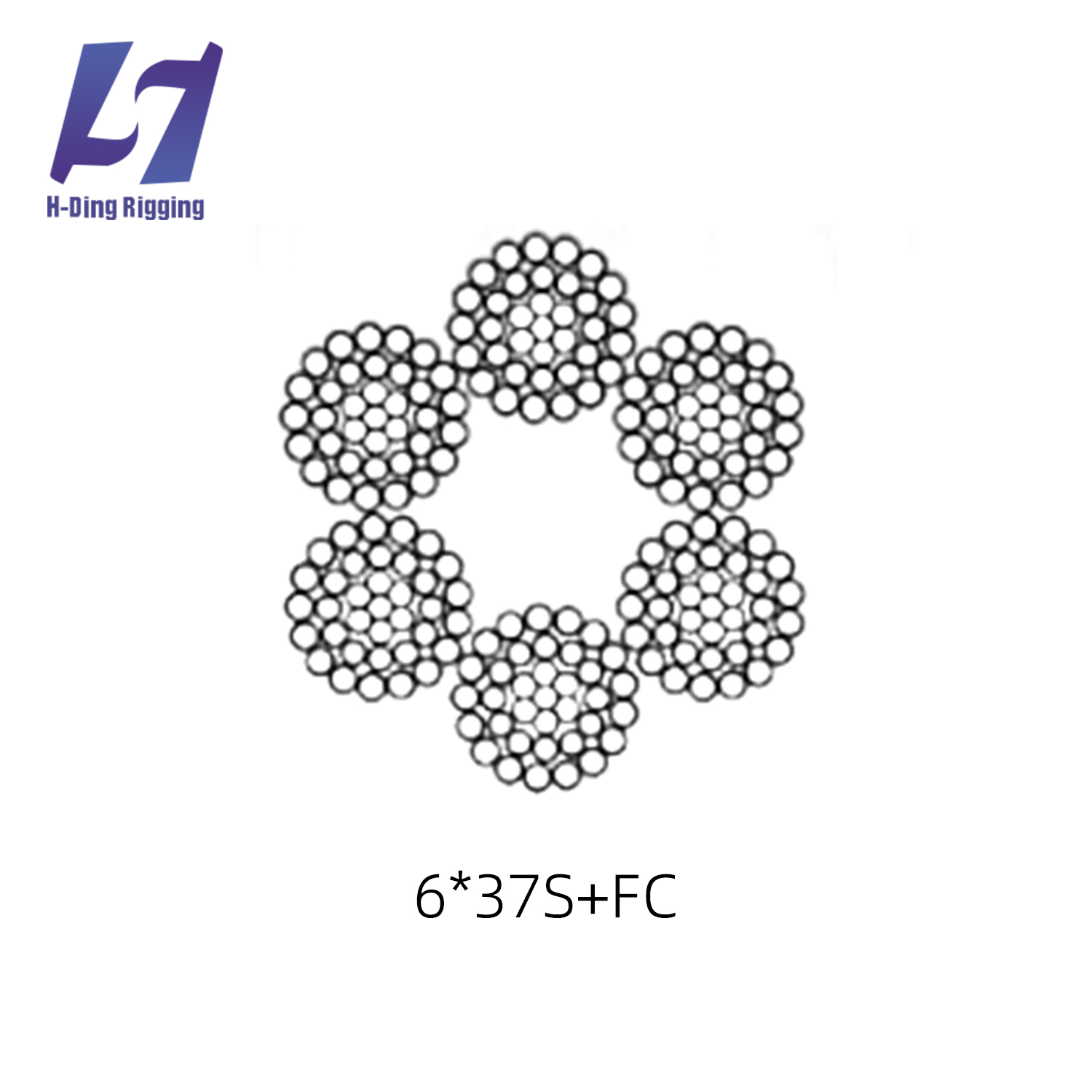 HD-R06 LINE CONTACTED STEEL WIRE ROPE